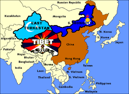 Ethnic region under china's control.