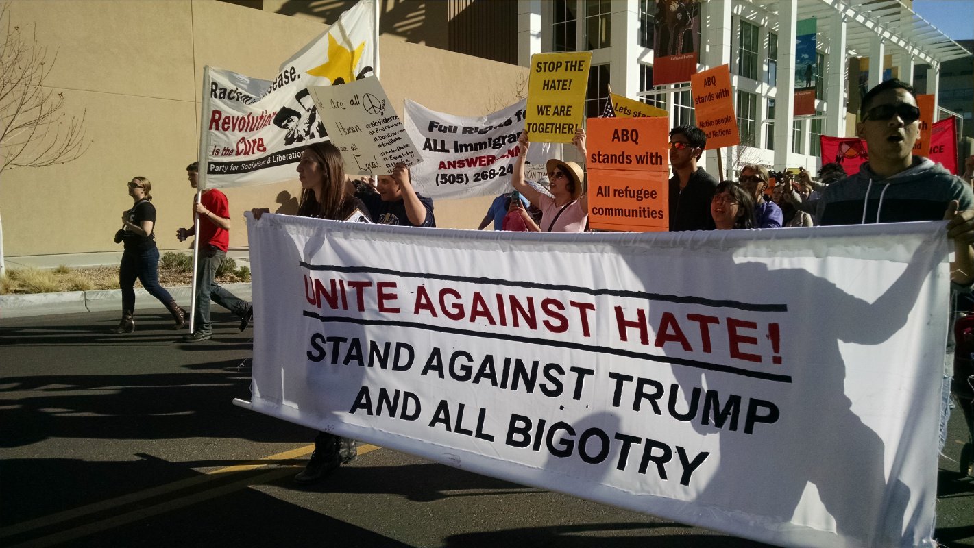 Image result for united against hate trump