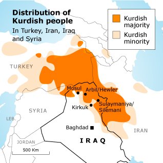 Image result for kurdistan map
