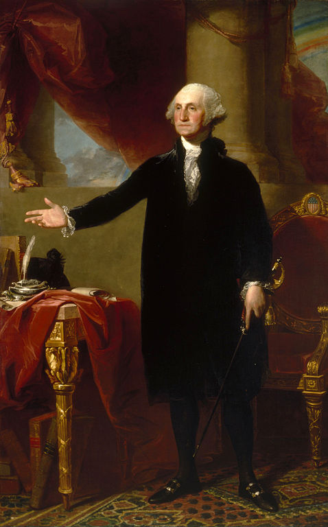 Image result for Official portrait George Washington