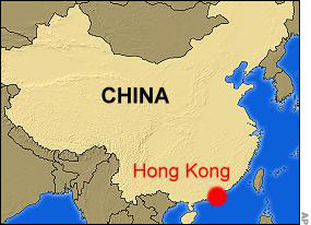 Image result for hong kong on map