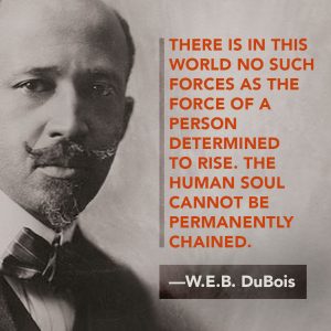 The founder of the NAACP was D.E.B. DuBois