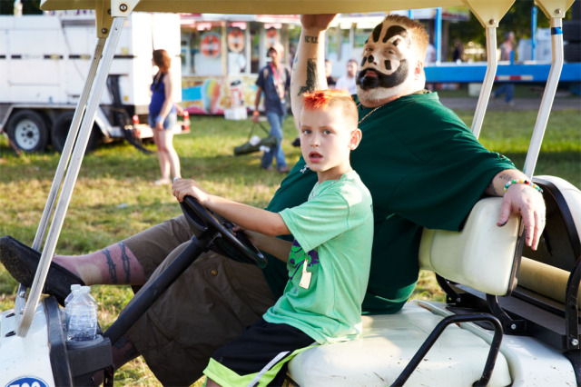 Violent J from the ICP and his son JJ