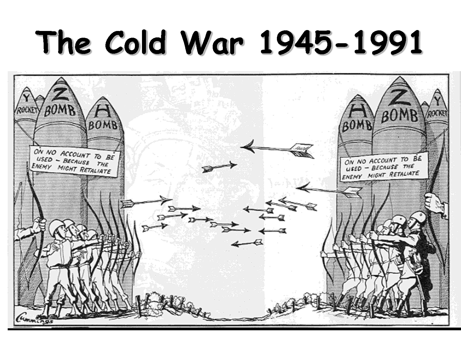 heating up the cold war political cartoon why is the cold war called the cold war