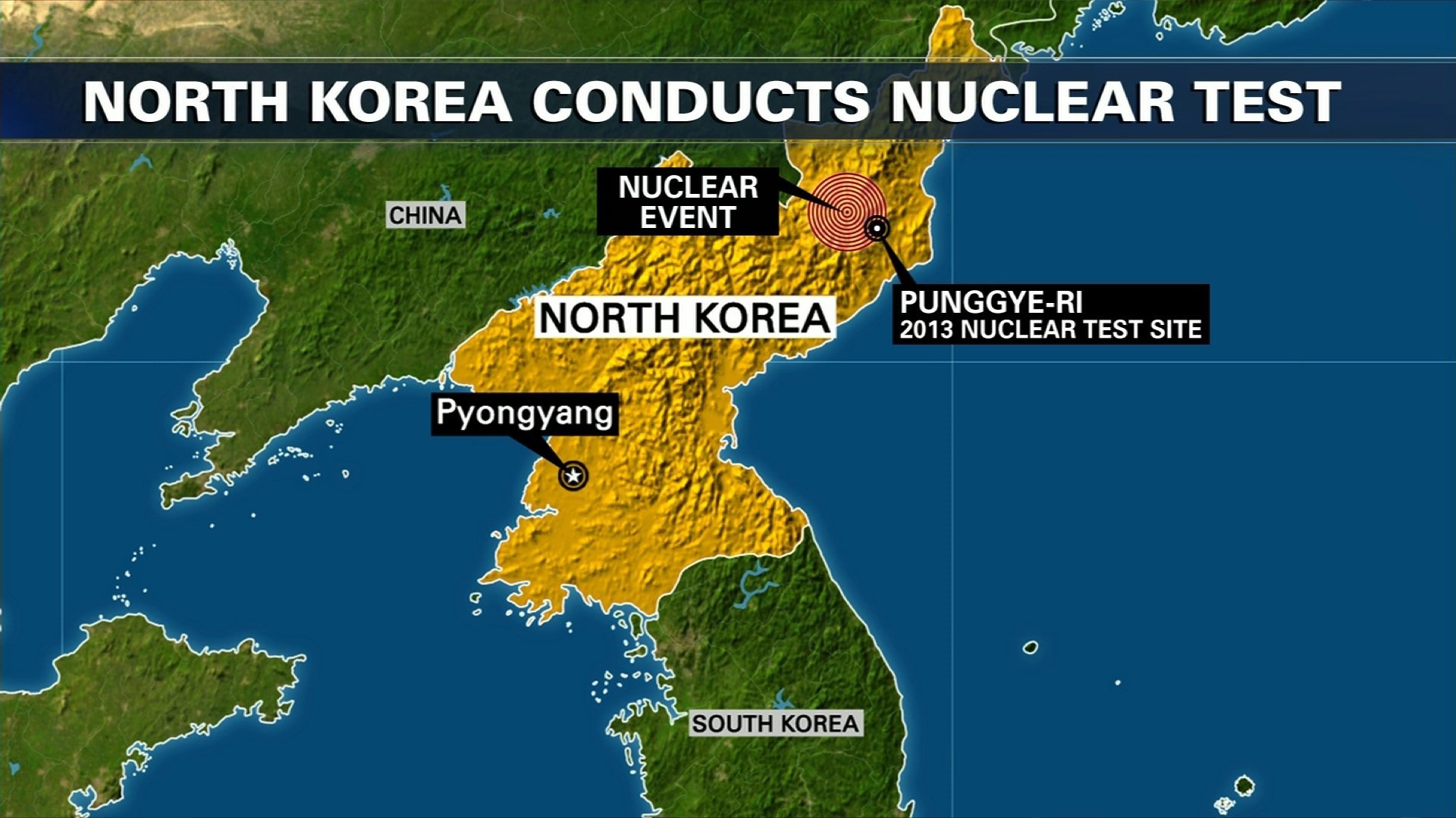 North Korea Announces It Conducted A Massive Bomb Test Underground ...