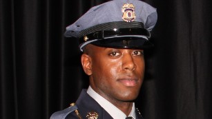 Heroic Officer dies tragically from a police bullet in a senseless act of violence.