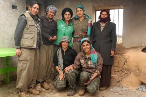 These Kurdish women are standing up to fight and resist the ISIS forces in Iraq.