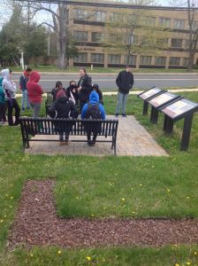 Our county historian Cheryl enlightens us on the artifacts discovered at this travelers rest spot. George Washington was a frequent patron here.