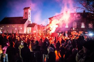 Protests in Iceland April 4th 2016