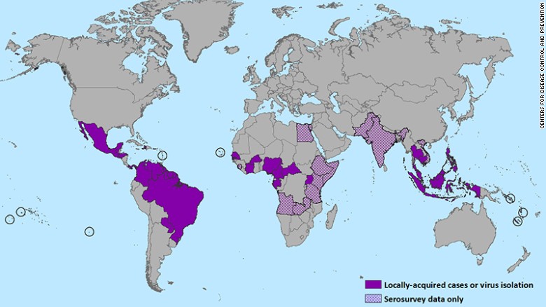 Places where the government is weak and have a great danger with the virus.