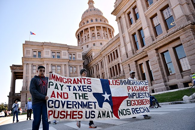 Immigrants in Texas are still seeking justice and fair opportunity today.  Many in Texas are nativists who feel threatened by immigrants coming across their border.