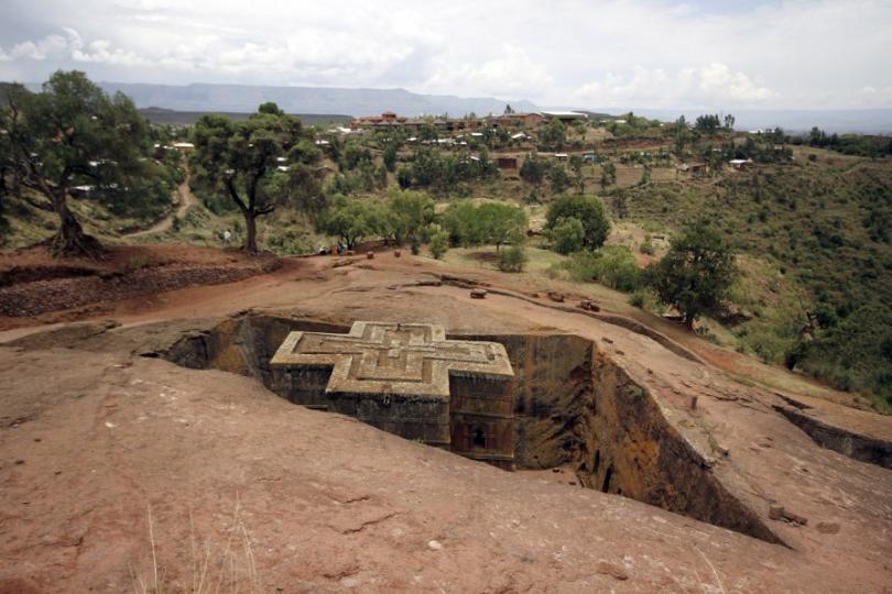 Bet Medhane Alem Rock Church, Ethiopia 