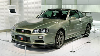 Nissan Skyline R34 GT-R Nür, in the Nissan Gin...