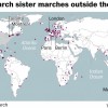 Image result for women's march around the world
