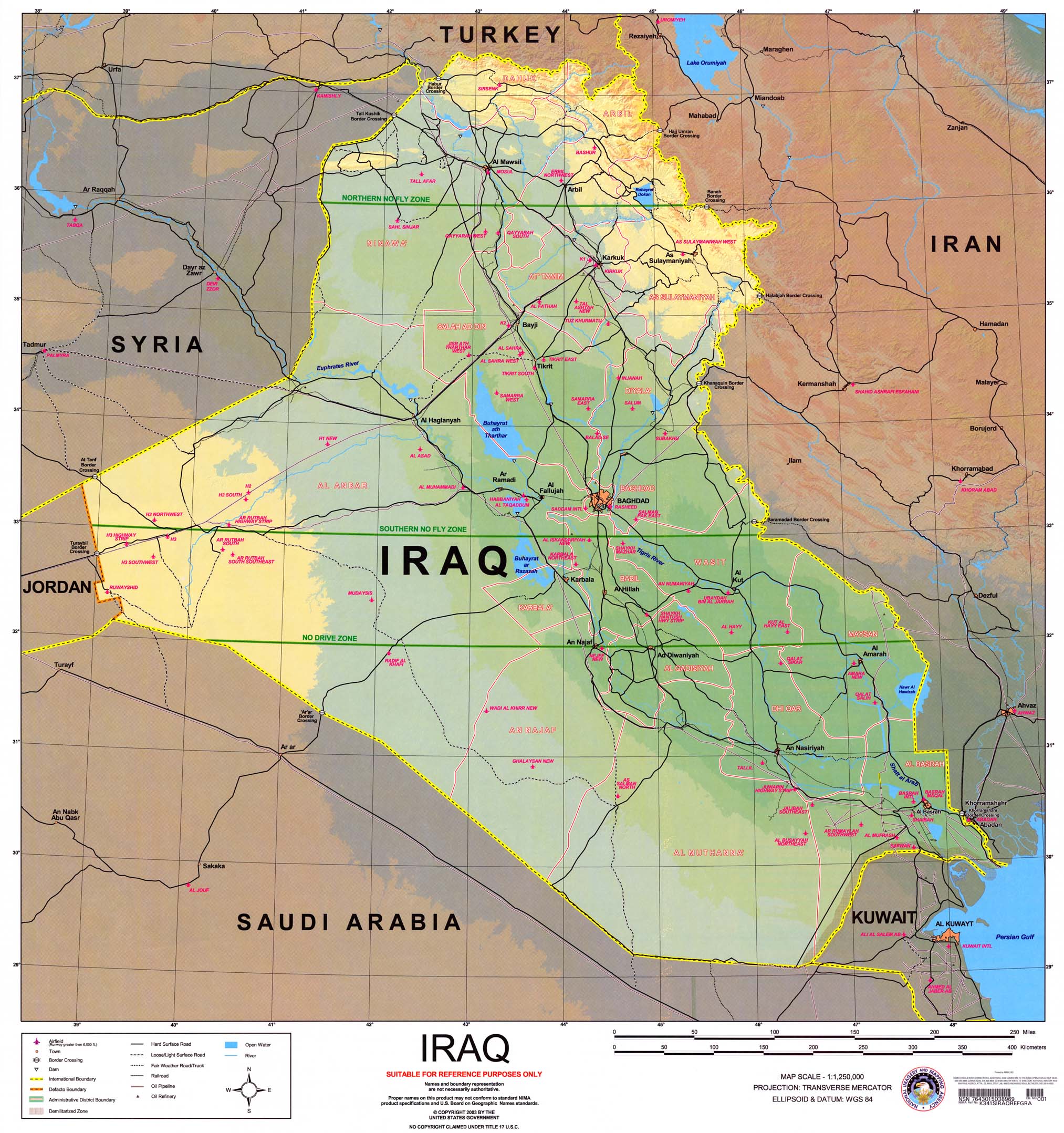 Image result for iraq map