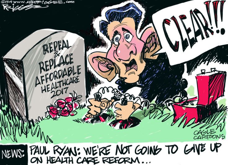 Image result for American Health Care Act GOP Political cartoon