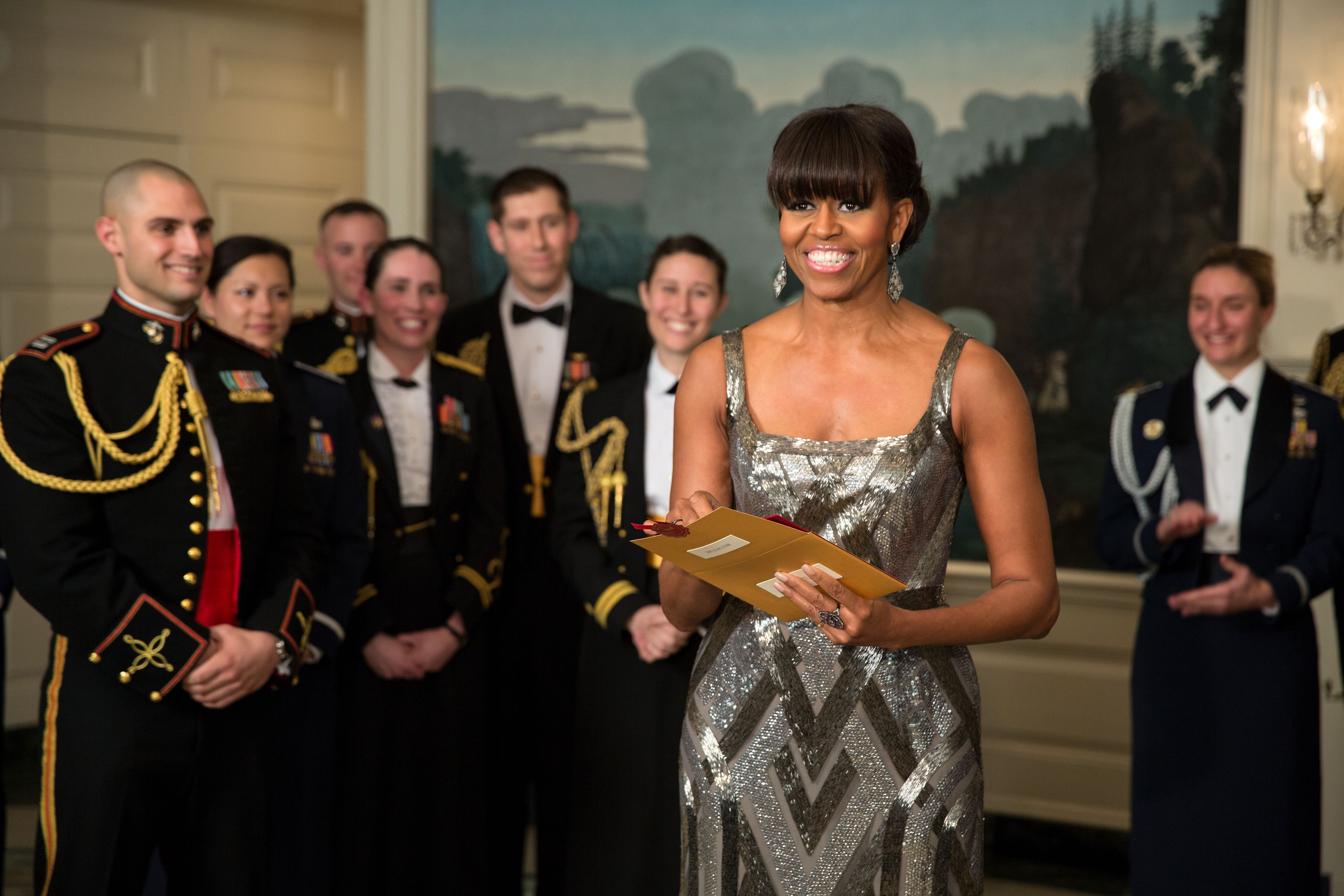 Image result for michelle obama 2012 awards argo