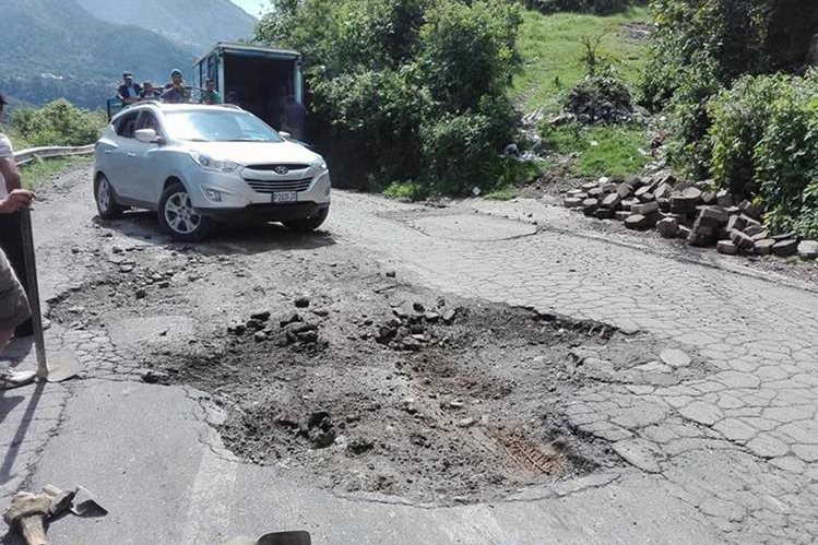 Image result for carreteras en mal estado guatemala