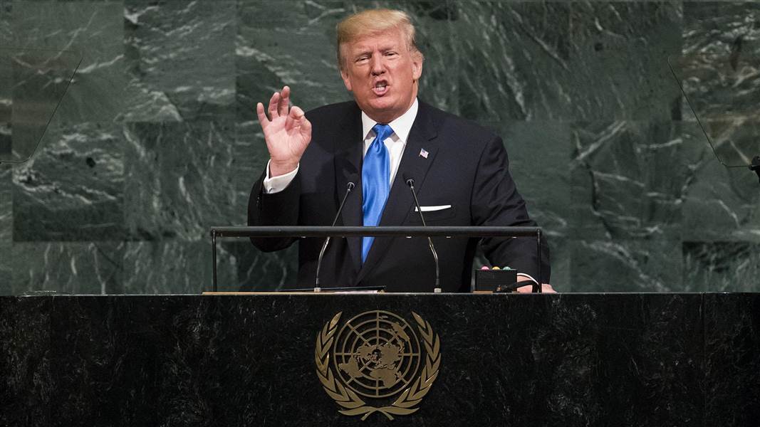 US President Shocks Citizens and the Deputies of the World