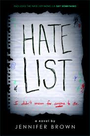 Hate List By: Jennifer Brown (Review)