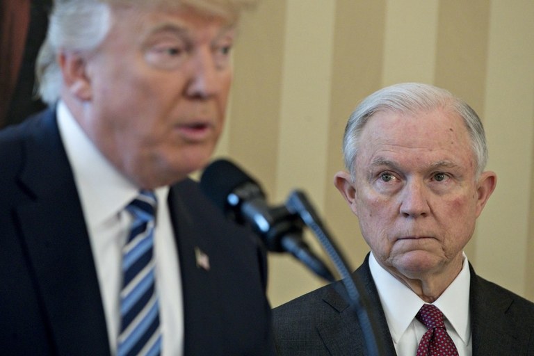 Attorney General Jeff Sessions fired, replaced by loyalist Matthew G. Whitaker