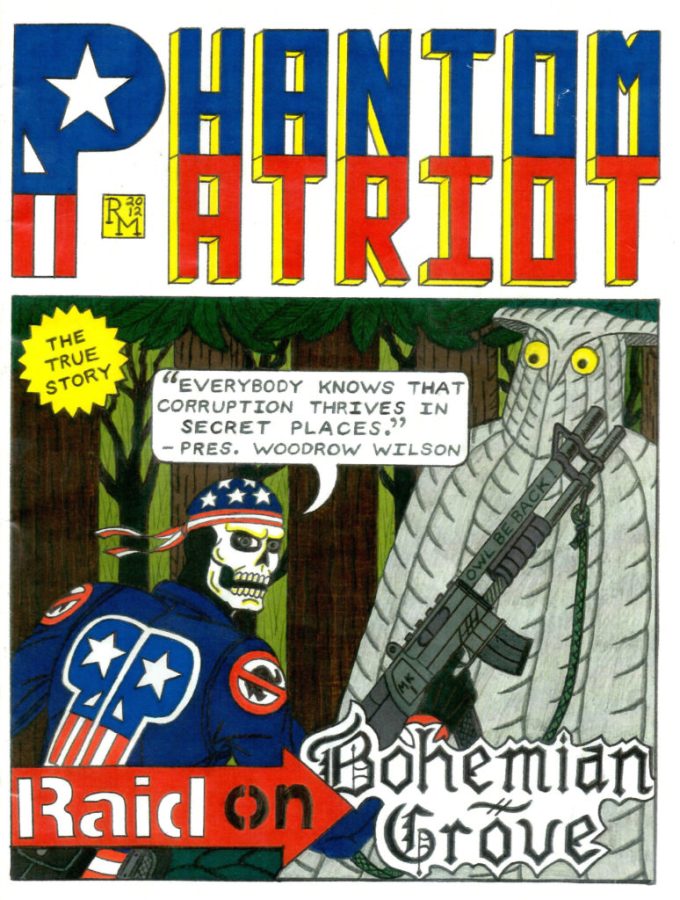 A comic book created by McCaslin while he was in prison