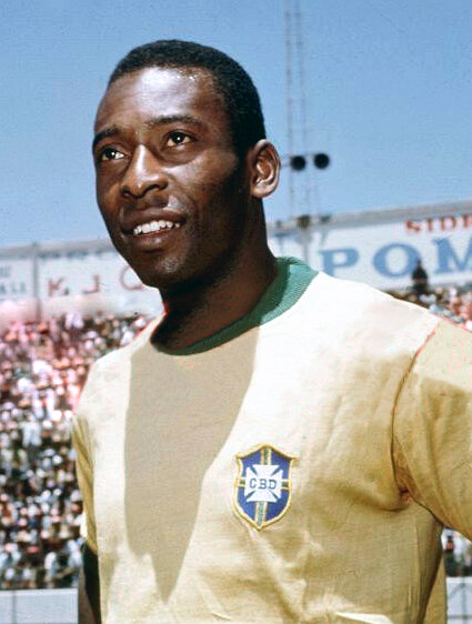 Edson Arantes do Nascimento, known mononymously by his nickname Pelé, was a Brazilian professional footballer who played as a forward. Regarded as one of the greatest players of all time and labelled the greatest by FIFA, he was among the most successful and popular sports figures of the 20th century.