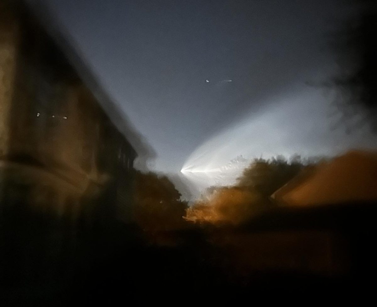 This photo was taken at 5:30 AM by a surprised teacher in Centreville, Virginia on Tuesday September 5th.  It captures the Polaris Dawn launch hurling through the Eastern horizon over the Atlantic minutes after liftoff from Florida.