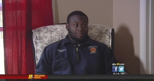 DeShawn Currie in his interview with ABC 11