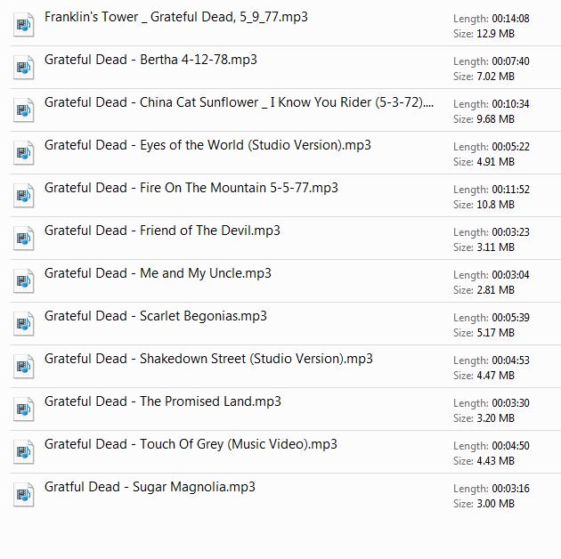 Official Grateful Dead Playlist - playlist by Grateful Dead