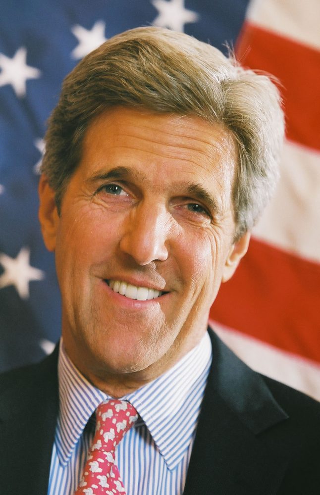 Secretary Of State John Kerry Arrives in Iraq