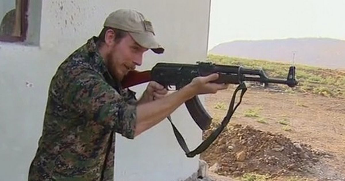 Volunteer American Soldier Stands Up to ISIS