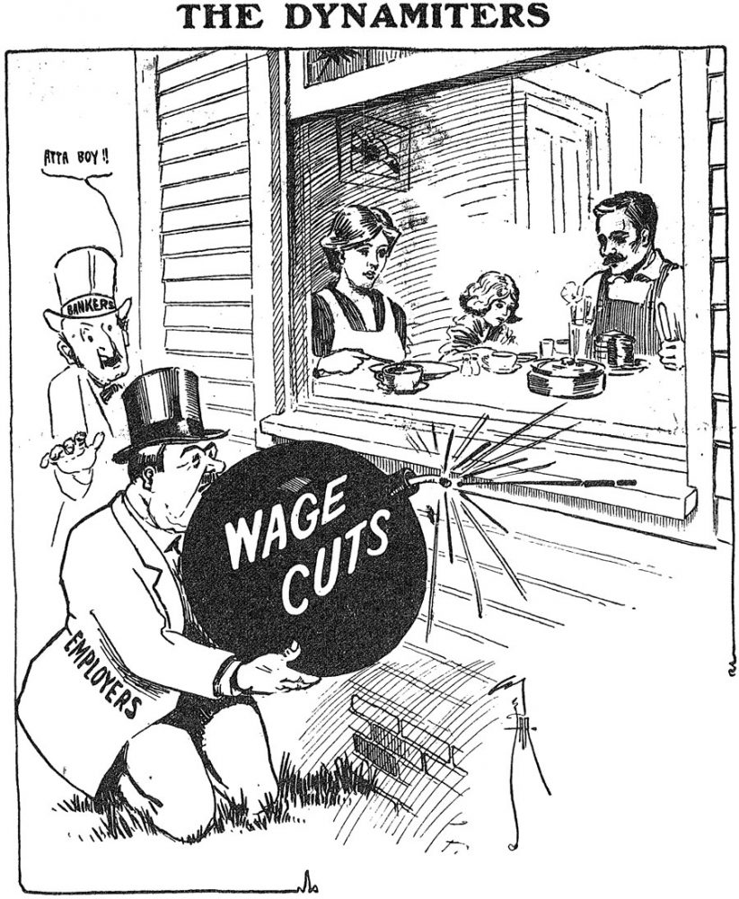 American political cartoons 1920s