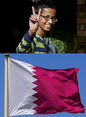 Ahmed is traveling around the world